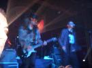 On stage with The Mission